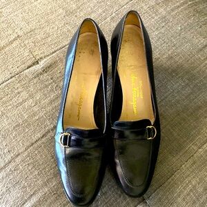 Salvatore Ferragamo Black Shoes Vintage
